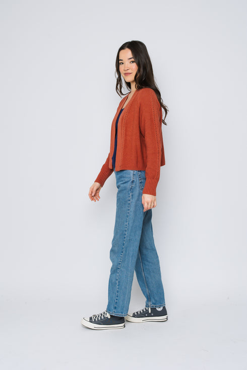 Jane-Open Cardigan